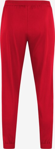 JAKO Slimfit Sporthose in Rot