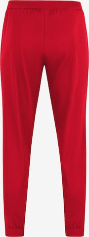 JAKO Slim fit Workout Pants in Red