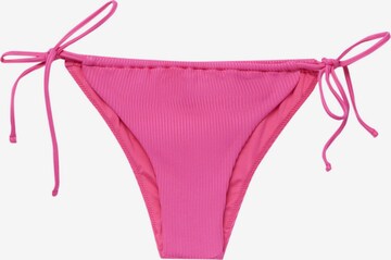 Pull&Bear Bikini hlačke | roza barva: sprednja stran