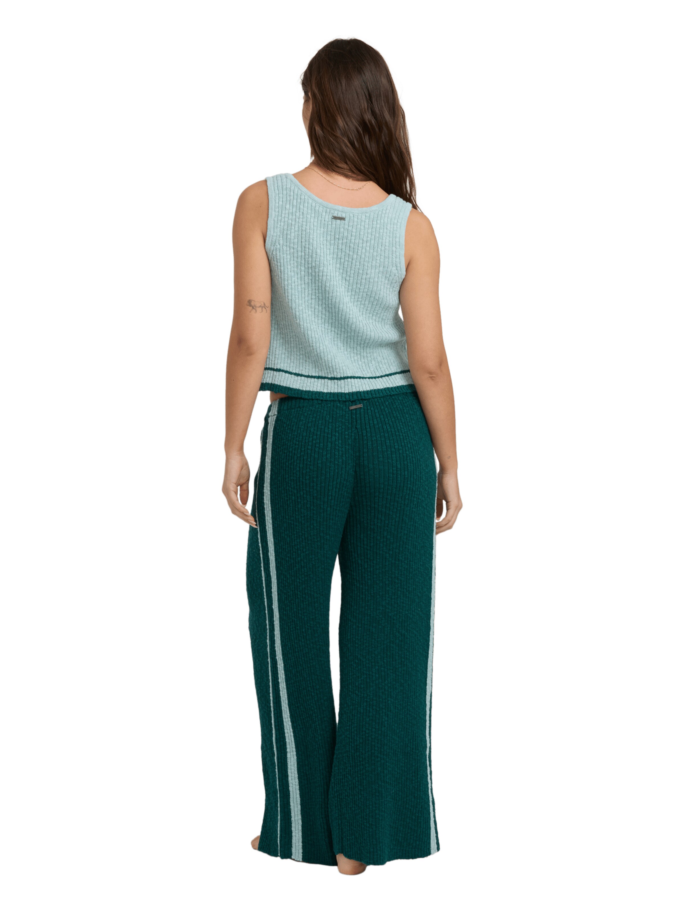 BILLABONG Wide leg Pants in Green