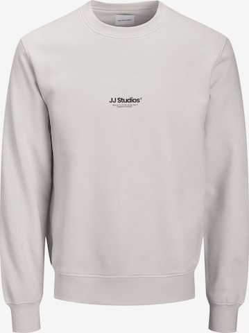 Jack & Jones Junior Sweatshirt 'JJESOHO' in Grau: Vorderseite