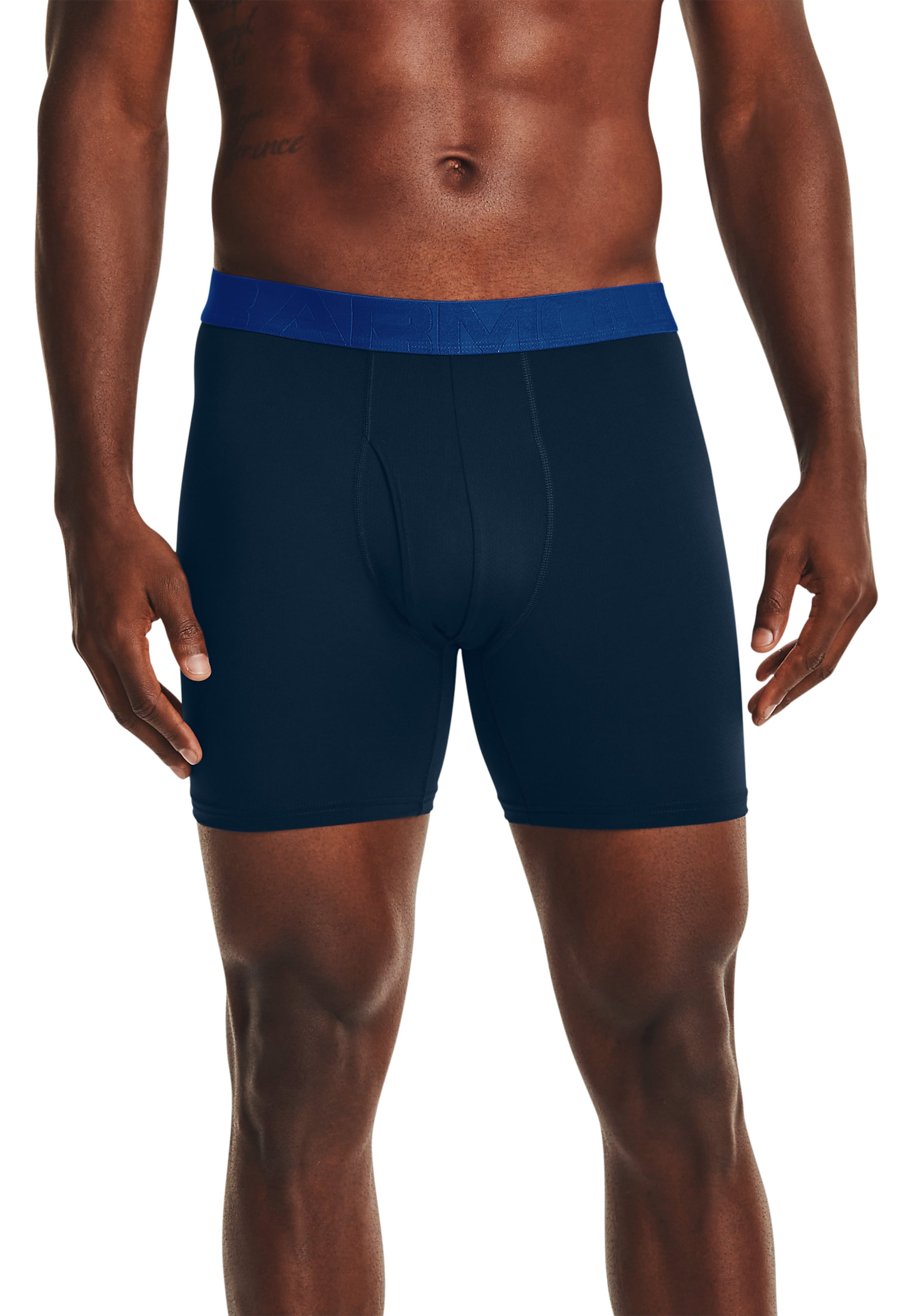 UNDER ARMOUR Boxer shorts in Blue: front