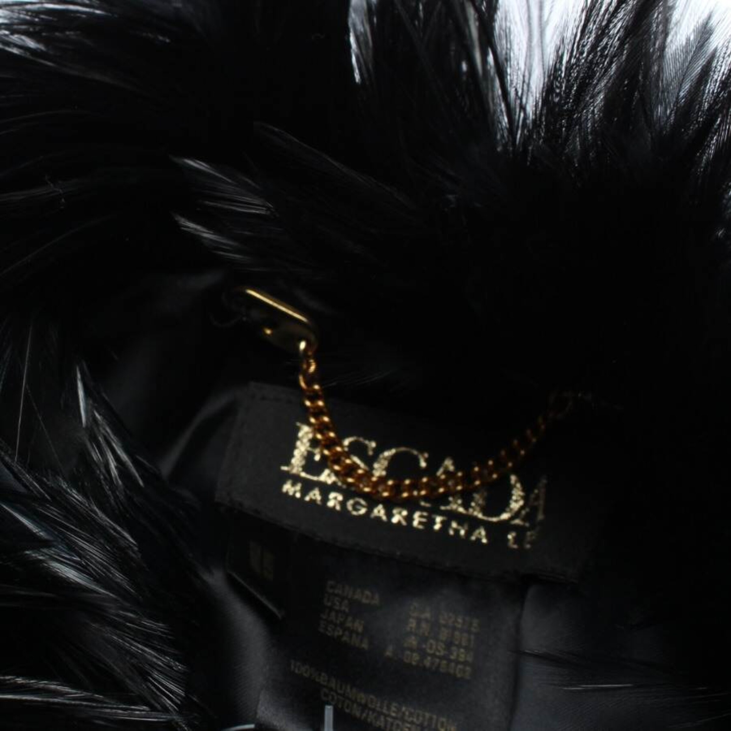 ESCADA Jacket & Coat in M in Black