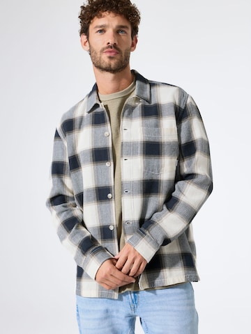 GARCIA Rovný strih Košeľa - Modrá: predná strana