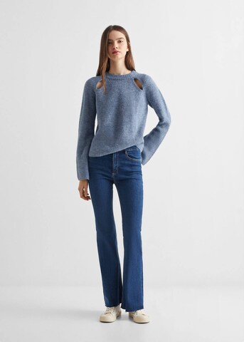 MANGO TEEN Pullover 'Open' in Blau