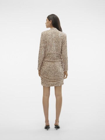 VERO MODA Coctailkjole i beige