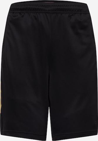 ADIDAS SPORTSWEAR Regular Спортен панталон 'Tiro Wordmark' в черно: отпред