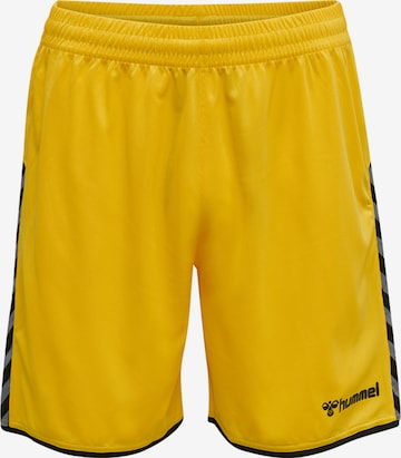 Hummel Shorts 'Poly' in Gelb: predná strana