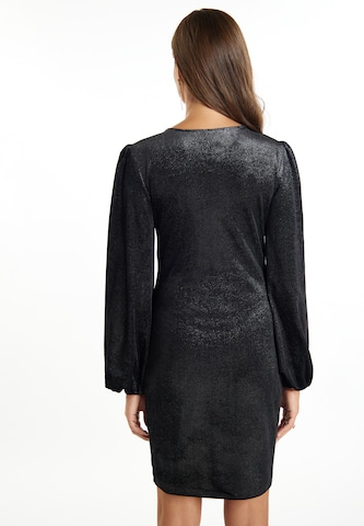 fainaKoktel haljina - crna boja