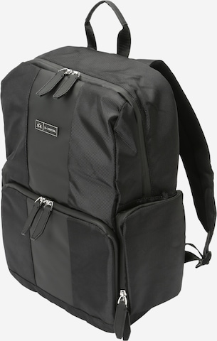 La Martina Backpack 'David' in Black: front