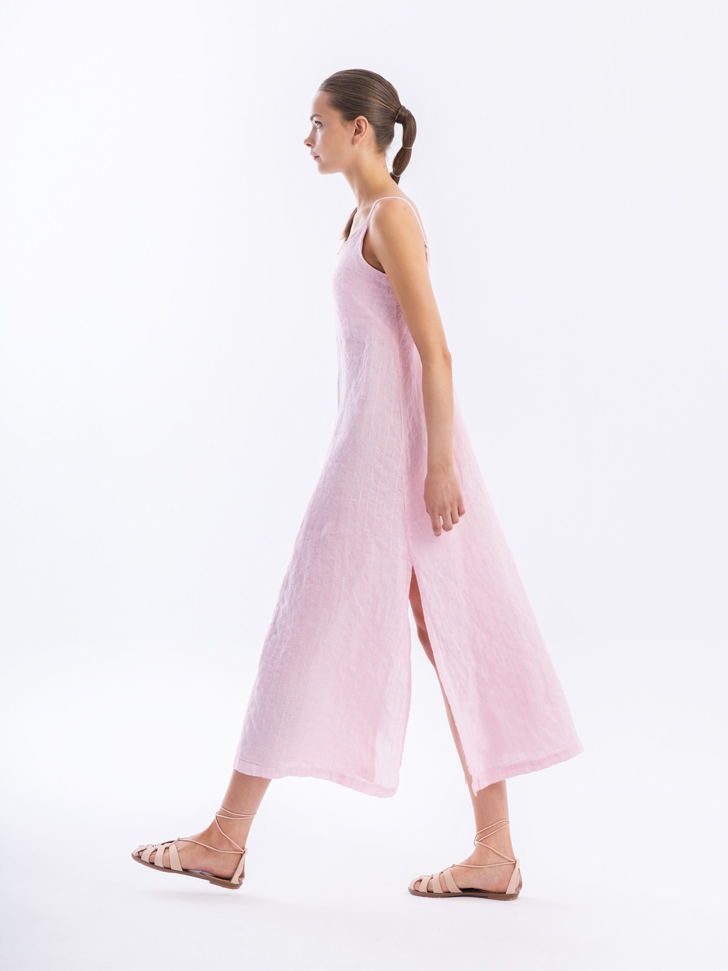 Haris Cotton Jurk 'Haris Cotton' in Roze