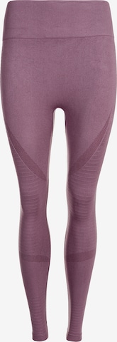 Athlecia Workout Pants 'NAGAR' in Purple: front