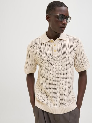 Pull-over 'JPRJoel' JACK & JONES en beige