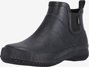 Weather Report Rubber Boots 'Vaticat' in Black: front