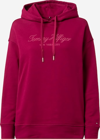 TOMMY HILFIGER Sweatshirt in Rot: predná strana