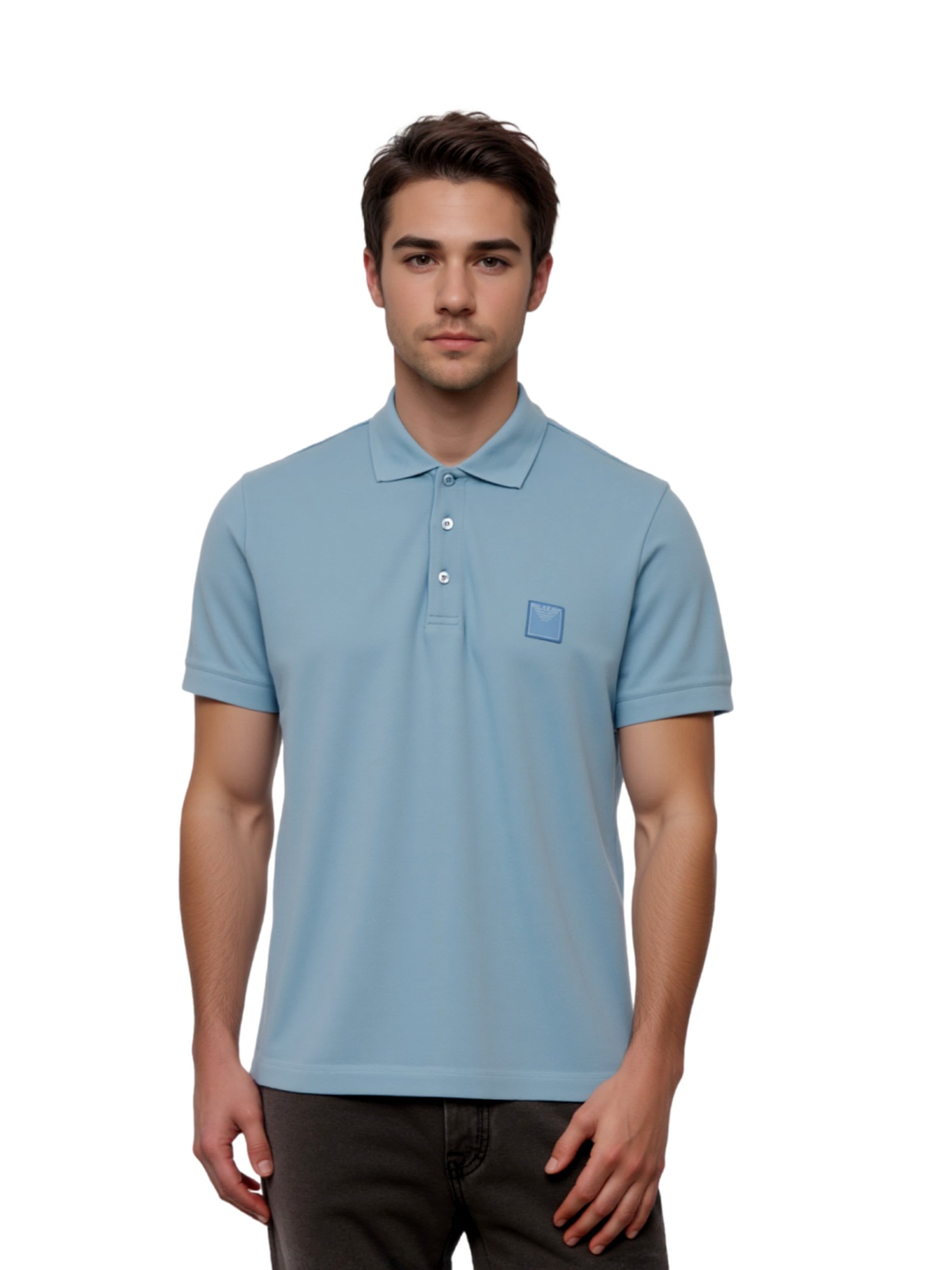 Emporio Armani Shirt in Blue: front