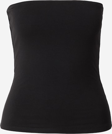 TOPSHOP Topp 'MATHILDA', värv must: eest vaates