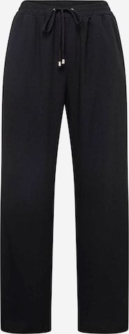 River Island Plus Regular Pants in Black: front