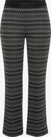 STEHMANN Flared Pants in Grey: front