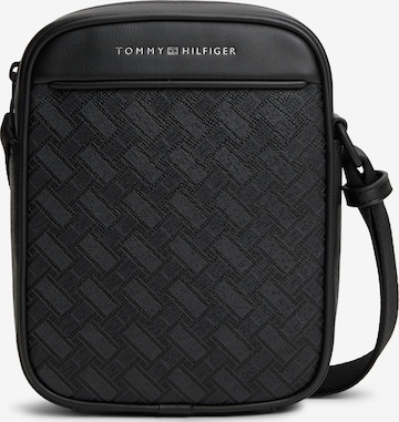 TOMMY HILFIGER Crossbody bag in Black: front