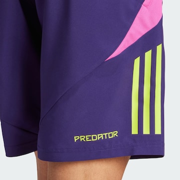 ADIDAS PERFORMANCE Regular Workout Pants in Purple