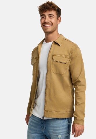 INDICODE JEANS Regular fit Tussenjas ' Russo ' in Bruin