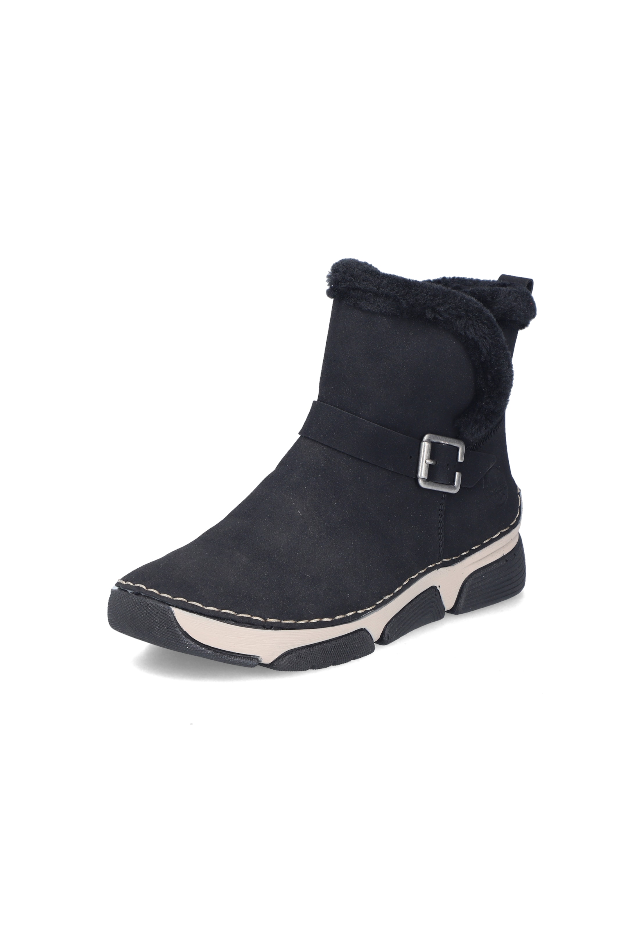 Rieker - Botines en negro: frente