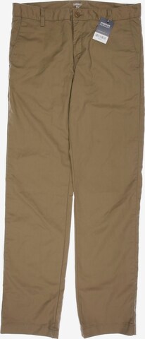 Carhartt WIP Stoffhose 32 in Braun: predná strana