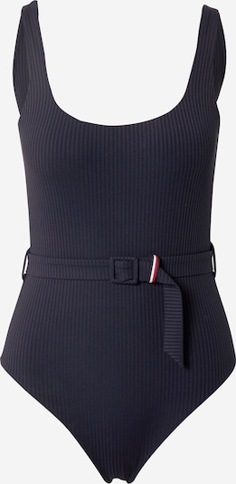 Tommy Hilfiger Underwear Jednodielne plavky - tmavomodrá / ohnivo červená / biela, Produkt