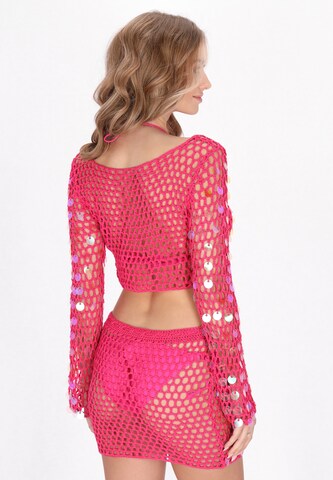 Pull-over IZIA en rose
