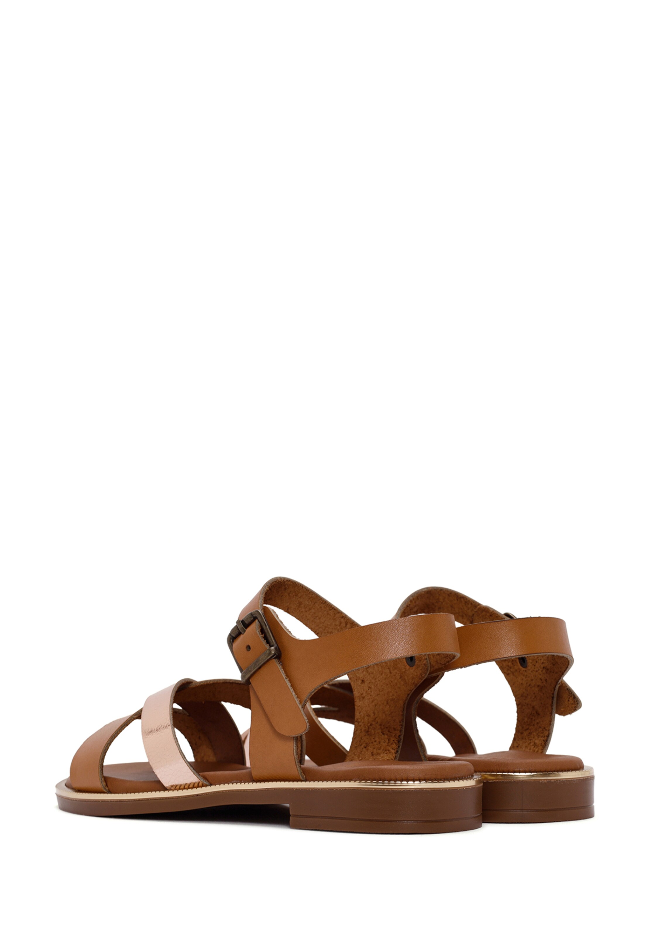 Derimod Sandalen met riem in Bruin