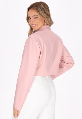 faina - Blazer em rosa