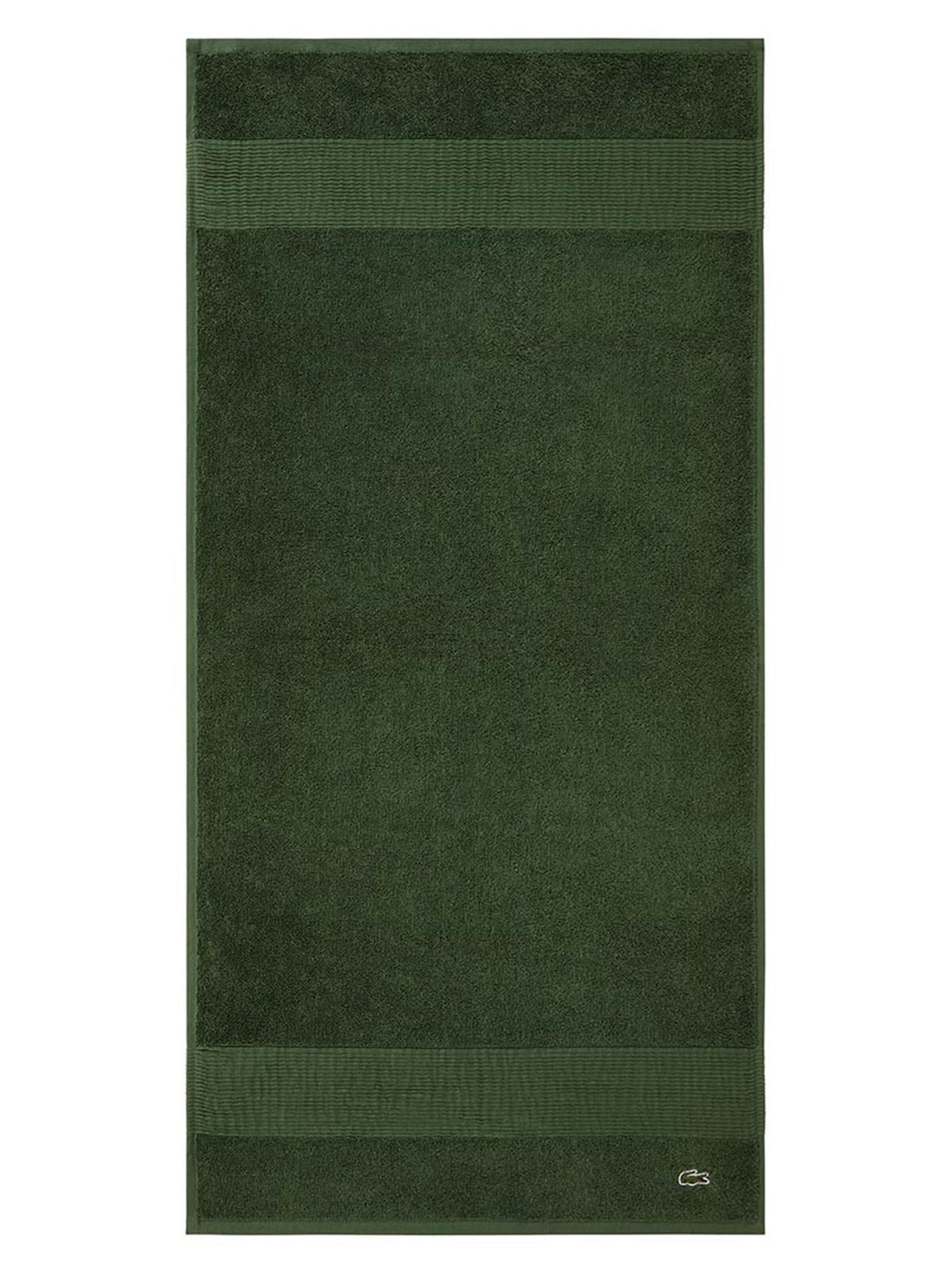LACOSTE Handtuch 'LLECROCO'‌‌‌‌‌ in Grün: Vorderseite