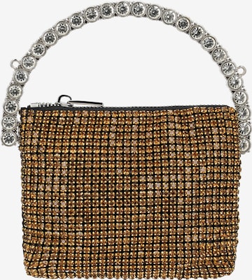 faina - Bolso de hombro 'Wristlet' en oro: frente