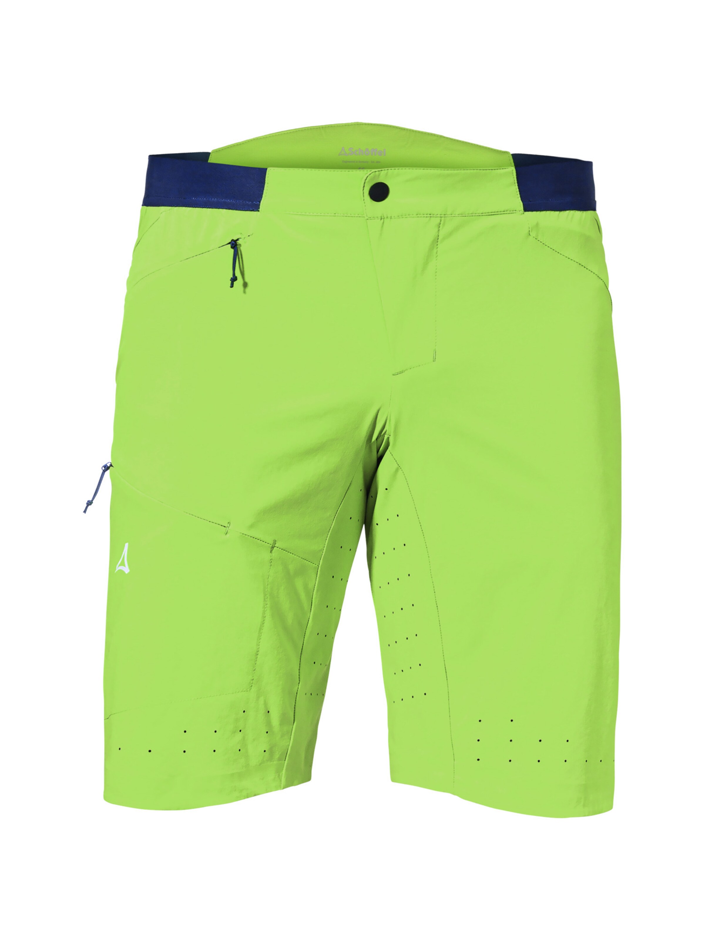 Schöffel Regular Outdoorbroek 'Mellow Trail' in Groen: voorkant