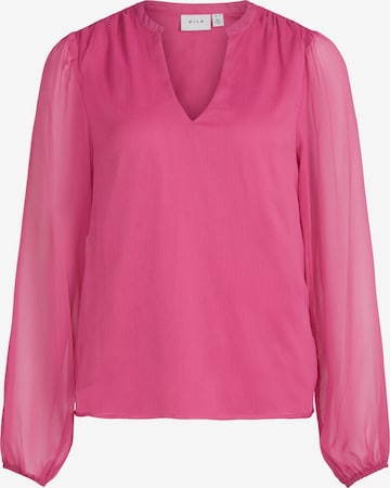 VILA Blouse 'Lin' in Pink: front