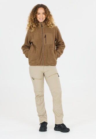 Whistler Athletic fleece jacket 'Felis' in Brown