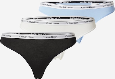 Calvin Klein Underwear Slip u svijetloplava / crna / bijela, Pregled proizvoda