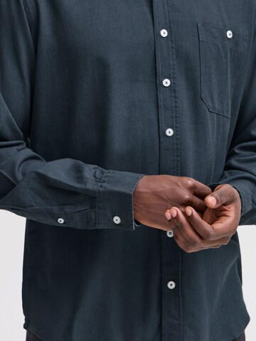 BLEND - Ajuste regular Camisa ' BHBOBBY Shirt ' en azul