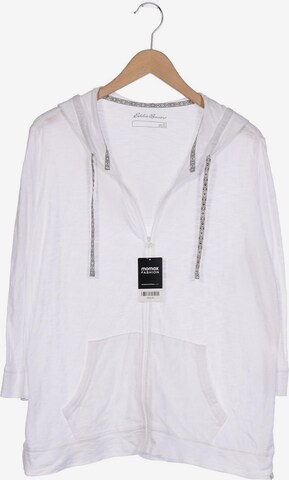 EDDIE BAUER Sweatshirt & Zip-Up Hoodie in XL in White: front