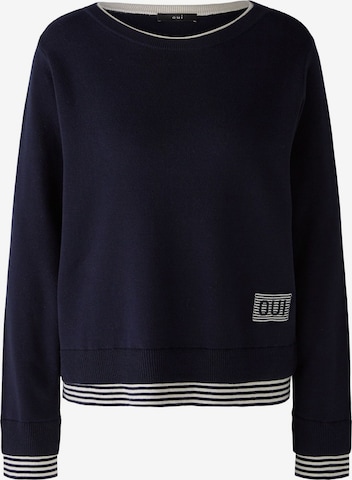 OUI Pullover 'Leeza' in Blau: Vorderseite