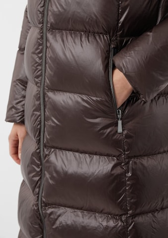 COMMA Wintermantel in Braun