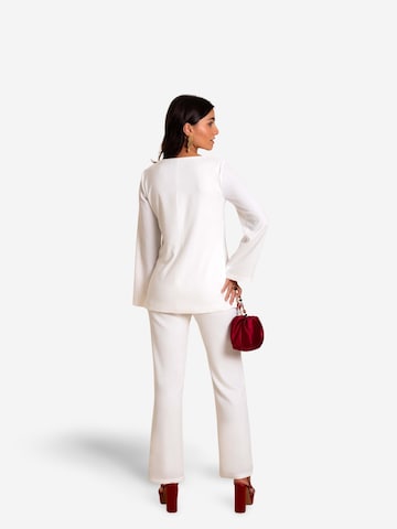 THE-ARE - Chaqueta de entretiempo en blanco