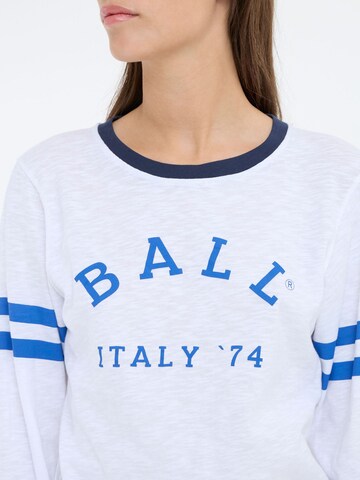 Ball Shirt 'Bapiero' in Wit