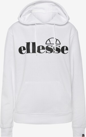 ELLESSE Sweatshirt in Weiß: predná strana