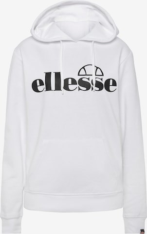 ELLESSE Sweatshirt in Weiß: predná strana