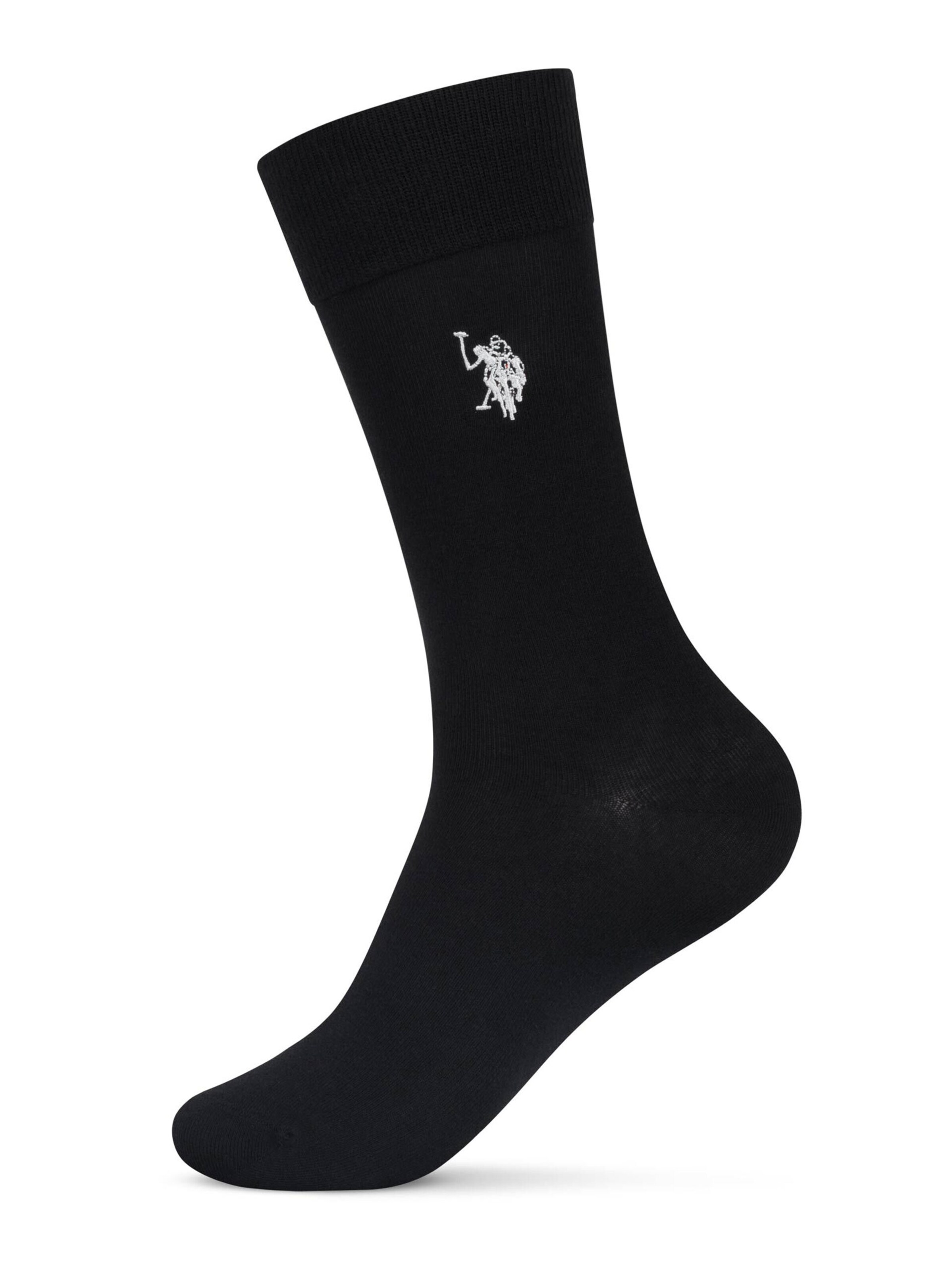 Chaussettes U.S. POLO ASSN. en noir