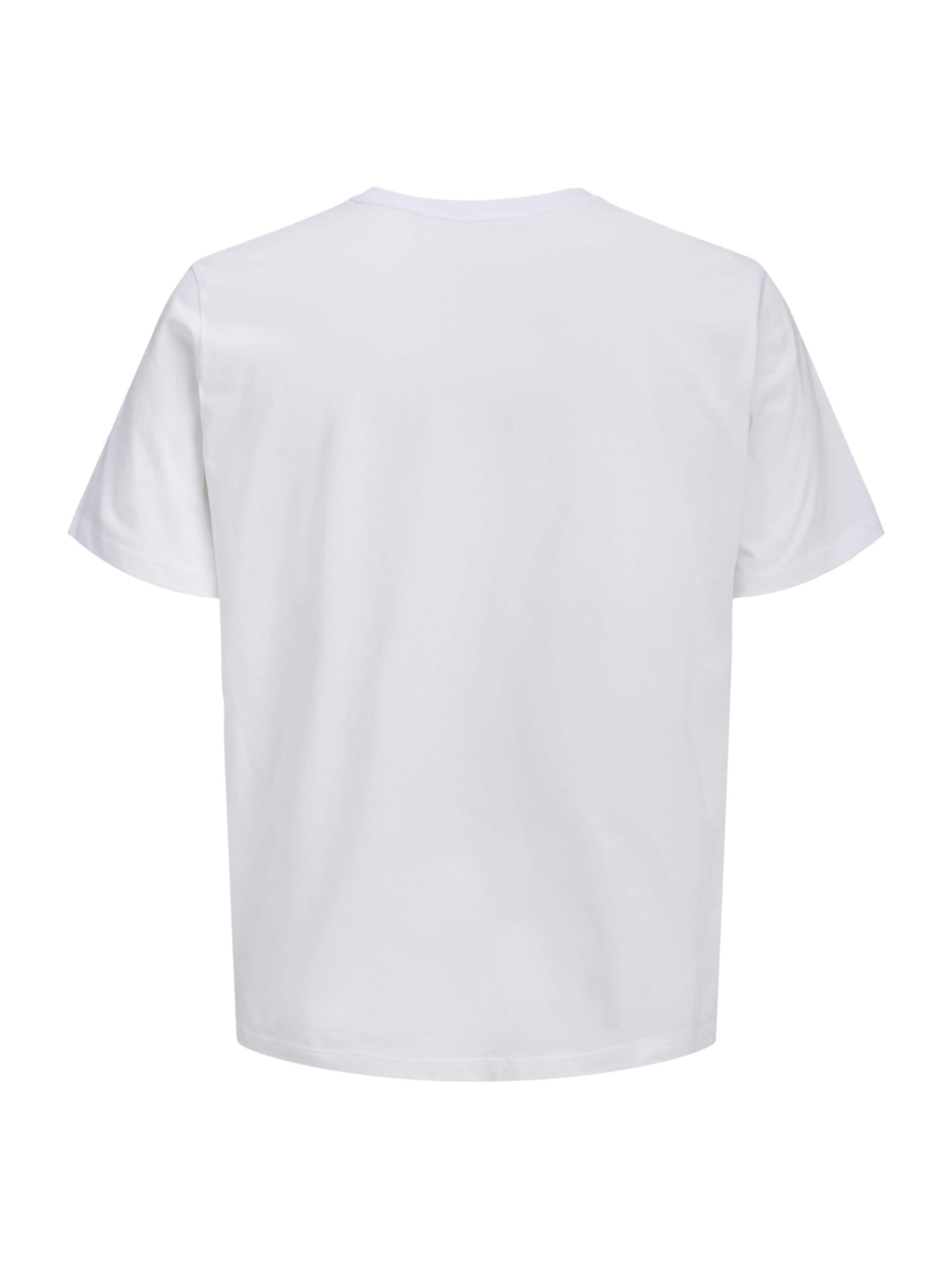 JACK & JONES Bluser & t-shirts 'JJCOLE' i hvid