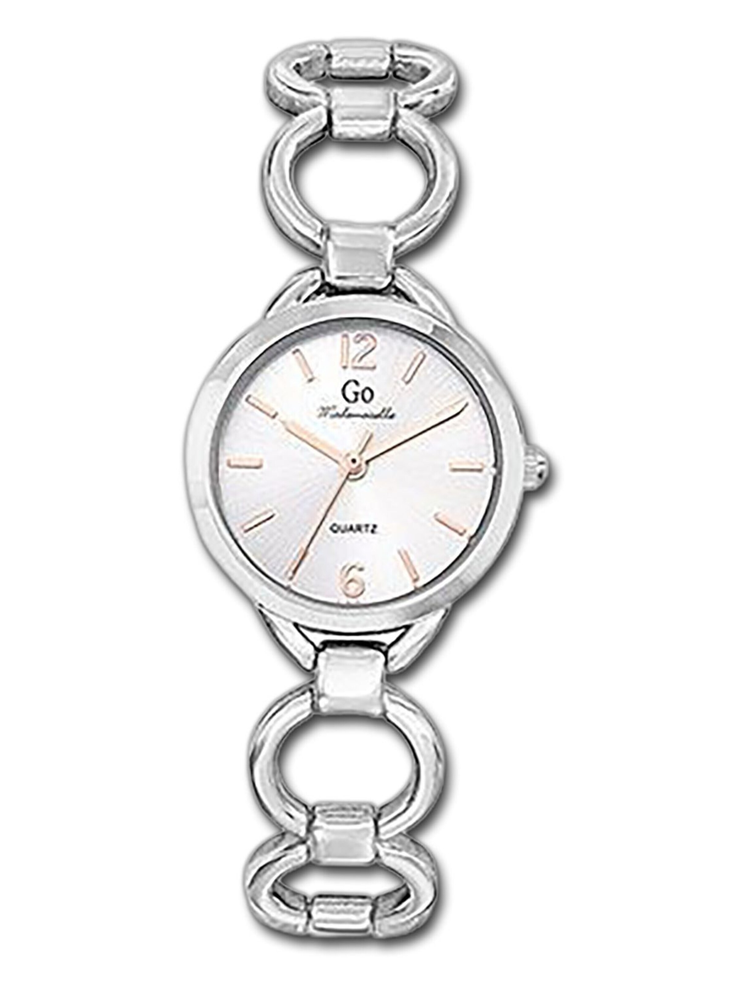 GO GirlOnly Analog watch in Silver: front