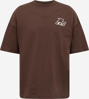 Low Lights Studios - Camiseta en marrón: frente
